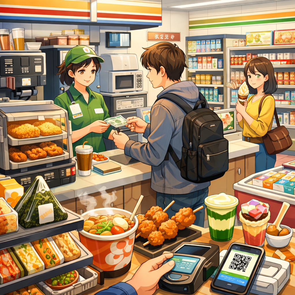 Japan Convenience Store Guide: What to Buy, How to Pay, and What to Try