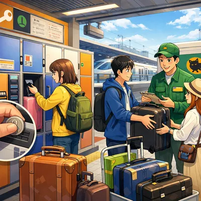 How to Use Coin Lockers and Luggage Delivery in Japan (Stress-Free Guide)