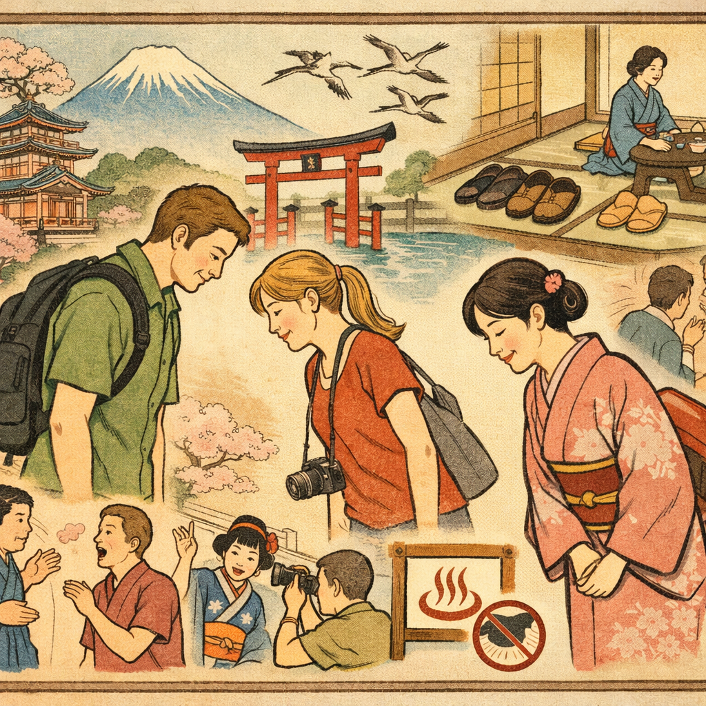 Japanese Etiquette for Tourists: What Foreign Visitors Should Know (Stress-Free Guide)