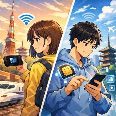Pocket Wi-Fi vs eSIM in Japan: Which One Should You Choose?