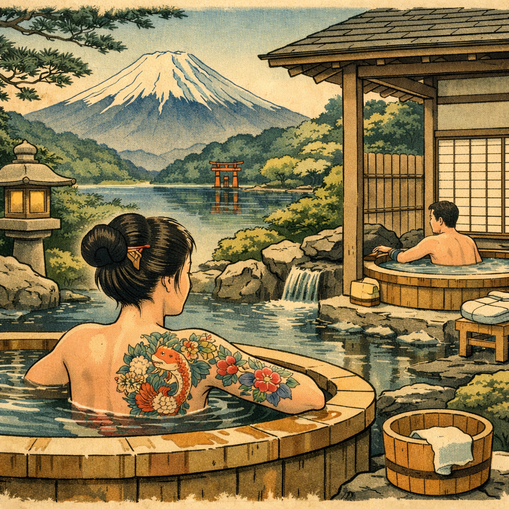 Tattoo-Friendly Onsen in Japan: Why Private Baths May Be the Easiest Option