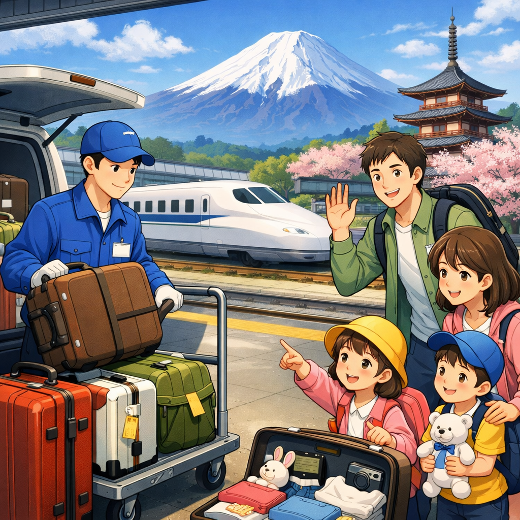 Luggage Delivery in Japan: A Stress-Free Guide for Families