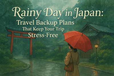 Rainy Day in Japan: Travel Backup Plans That Keep Your Trip Stress-Free