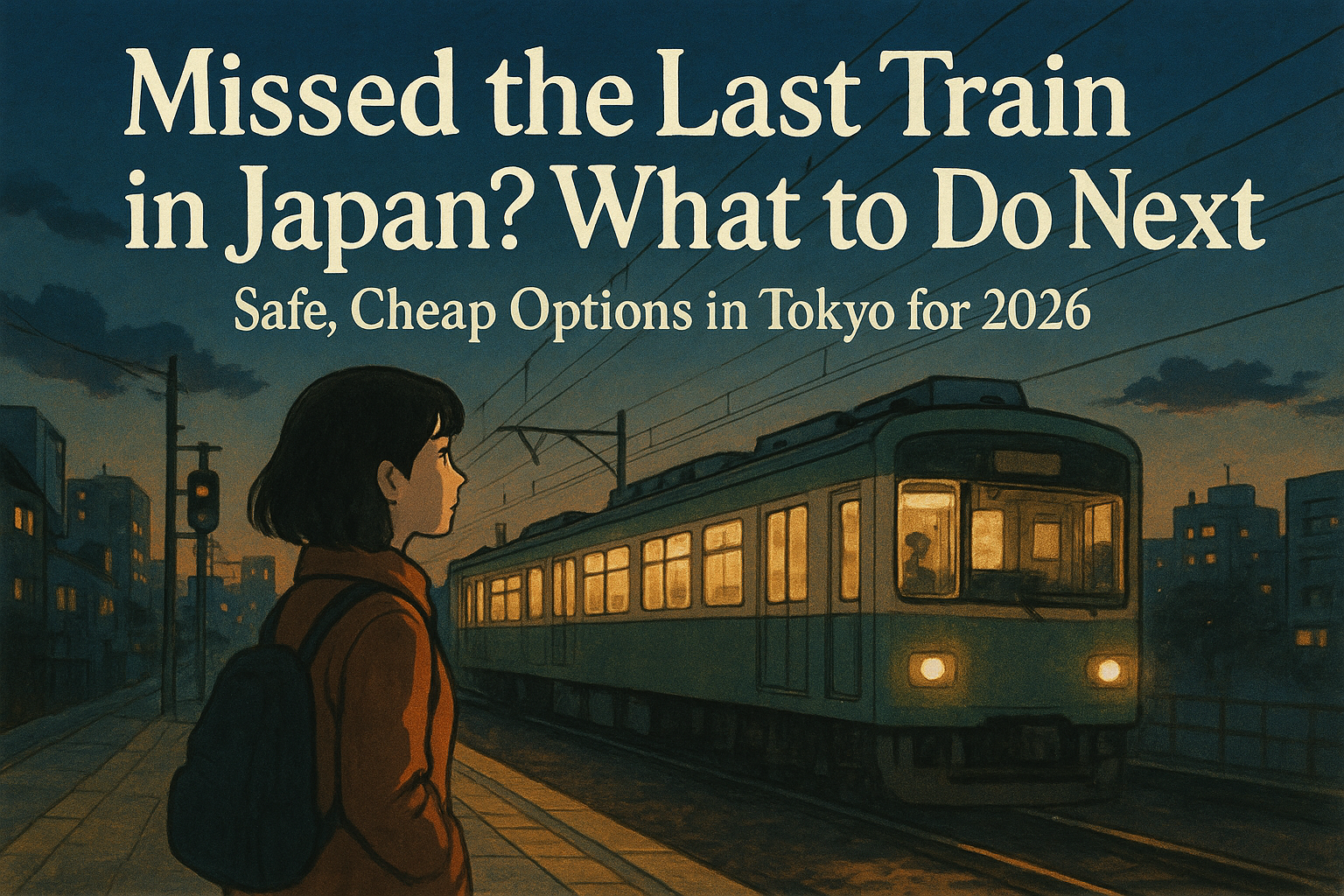 Missed the Last Train in Japan? What to Do Next (Safe, Cheap Options in Tokyo for 2026)