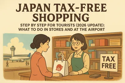 Japan Tax-Free Shopping Step by Step for Tourists (2026 Update): What to Do in Stores and at the Airport