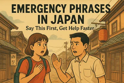 Emergency Phrases in Japan for Tourists: Say This First, Get Help Faster (Printable Templates)