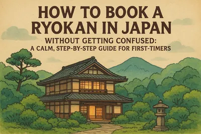How to Book a Ryokan in Japan Without Getting Confused: A Calm, Step-by-Step Guide for First-Timers