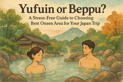 Yufuin or Beppu? A Stress-Free Guide to Choosing the Best Onsen Area for Your Japan Trip
