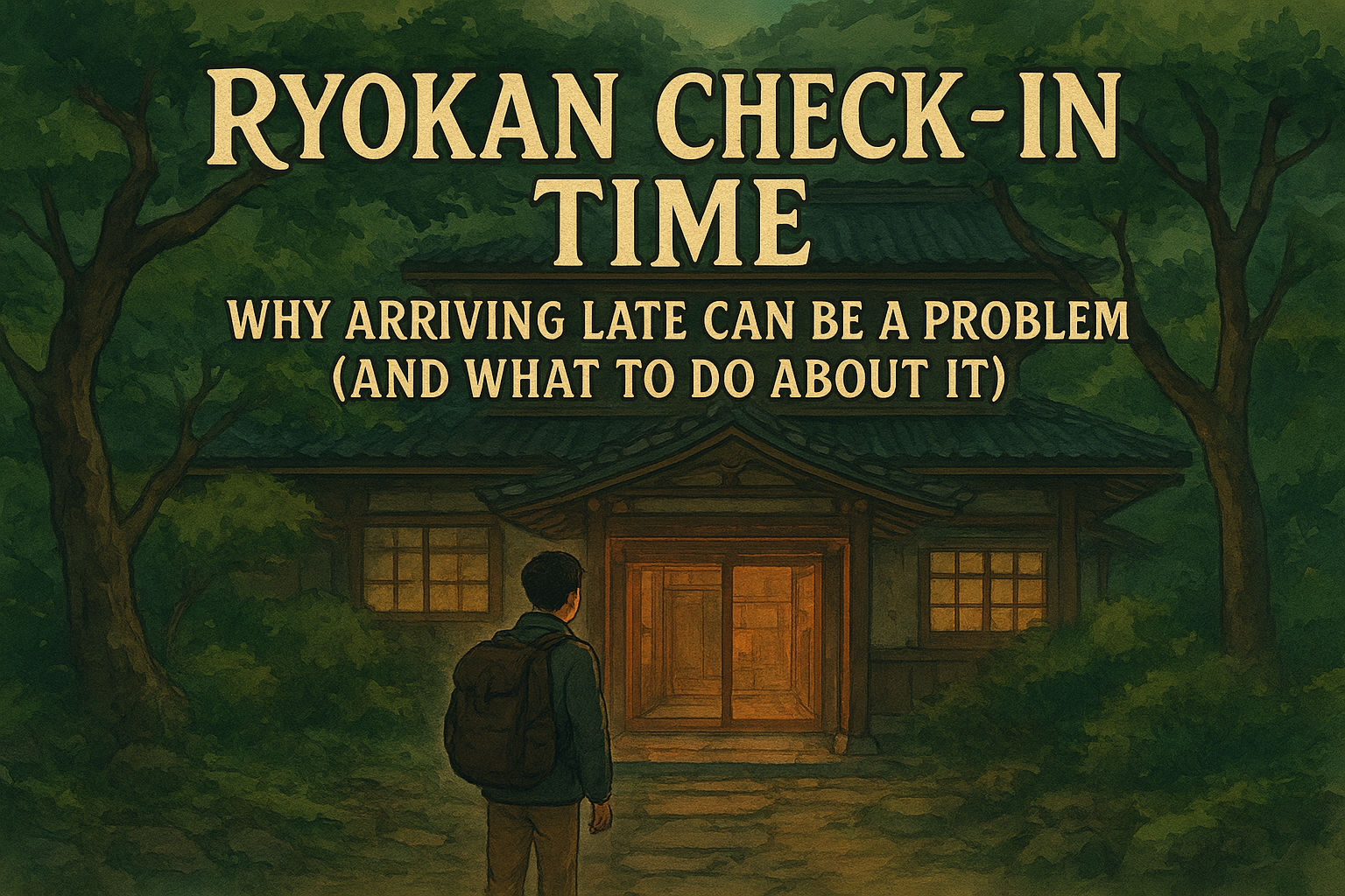 Ryokan Check-In Time: Why Arriving Late Can Be a Problem (and What to Do About It)