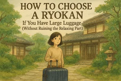 How to Choose a Ryokan If You Have Large Luggage (Without Ruining the Relaxing Part)
