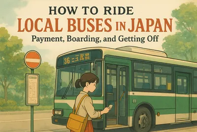 How to Ride Local Buses in Japan: Payment, Boarding, and Getting Off