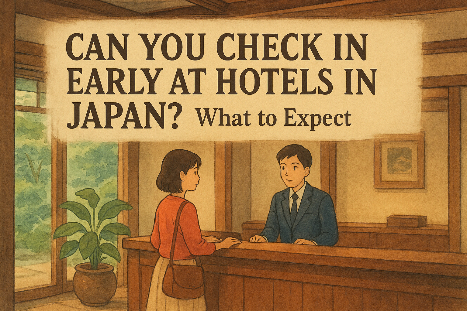 Can You Check In Early at Hotels in Japan? What to Expect
