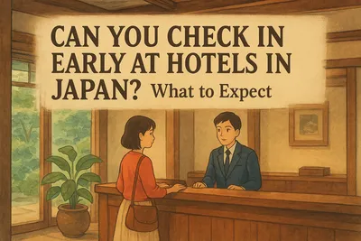 Can You Check In Early at Hotels in Japan? What to Expect