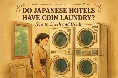 Do Japanese Hotels Have Coin Laundry? How to Check and Use It