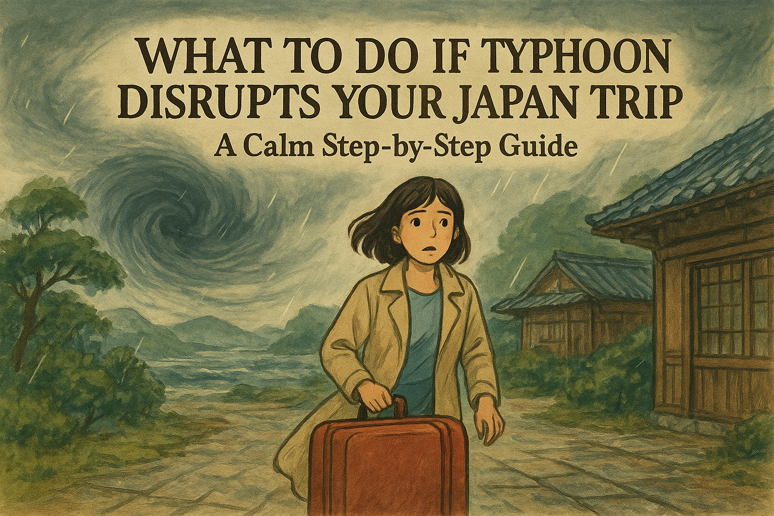 What to Do If a Typhoon Disrupts Your Japan Trip: A Calm Step-by-Step Guide