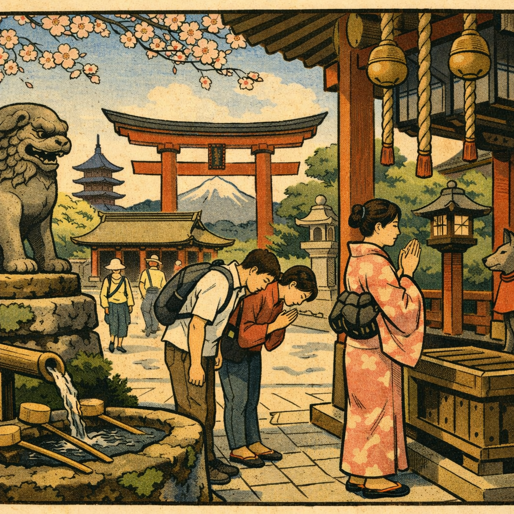 Japanese shrine etiquette quick answer